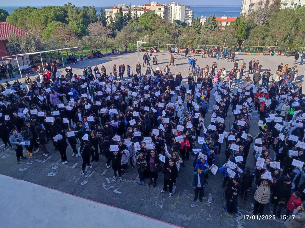 OKULUMUZDA KARNE HEYECANI Prof Dr Aziz Sancar Ortaokulu